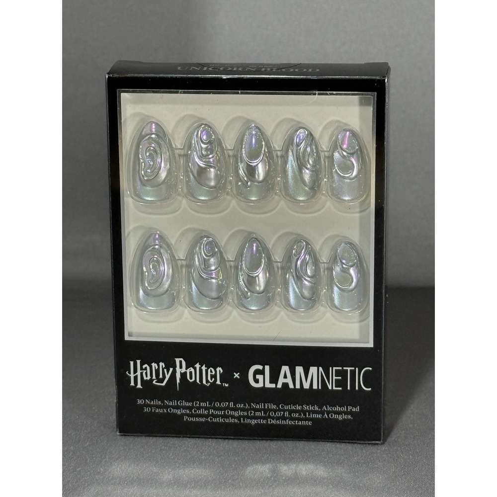 Glamnetic Press On Nails x Harry Potter™ Unicorn Blood NEW Open Box